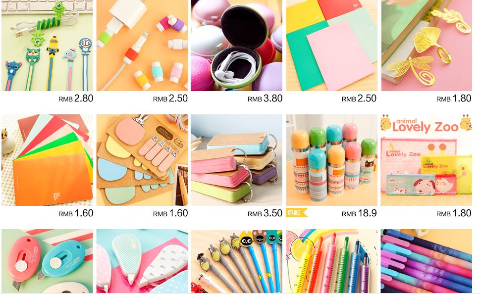 淘寶上那些質量與創意兼備的寶藏文具店